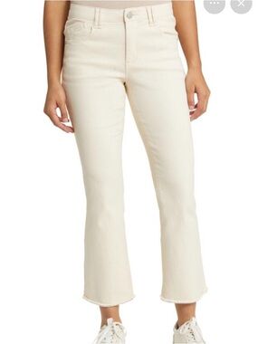 Wit & Wisdom Cream Jeans - Classic Straight Fit